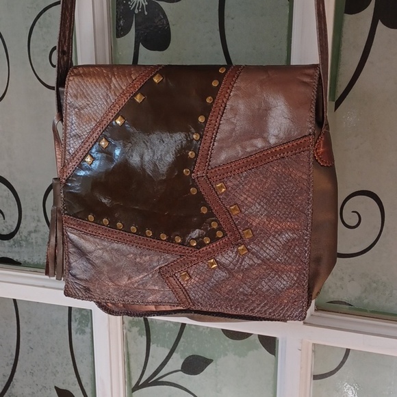 bags by pinky Handbags - Bags by pinky genuine leather cross body vintage handbag
